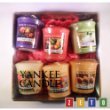 Yankee Candle - 6 Fruit Votive Sampler Branded Gift Box Set (incl.Mango Peach Salsa)