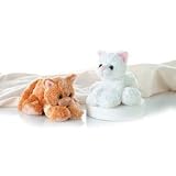 Plush Sugar White Cat Mini Flopsie 8