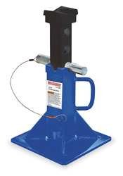 Westward 1AVP8 Vehicle Stand, Pin Style, 22 Tons, Pk 2
