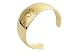9ct Gold Footprint in the Sand Toe Ring