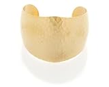 Tracy Matthews Small Hammered Gold Cuff