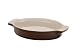 Le Creuset Stoneware 11-1 2-Inch Oval Baking Dish, Dark Chestnut
