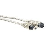 Hosa 6 Firewire 800 9 Pin to 4 Pin Computer DV Cable