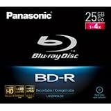Panasonic LM-BR25LDE 25 GB Recordable (Write Once) Blu-ray Disc, 1x-4x