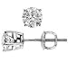 Round Diamond Stud Screw Back Earrings; 0.66 carat ct; J-L Color, SI2 Clarity; 14k White or Yellow Gold