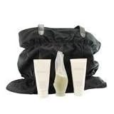 CASHMERE MIST by Donna Karan EDT SPRAY 1.7 OZ & BODY CREAM 2.5 OZ & BODY CLEANSING LOTION 2.5 OZ & BAG