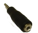 Premium iPhone Headphone Adapter - 3.5Mmstereo-M to F - 2.5 Inches. Duragadget® exclusive to Discount Satellite Navigation Ltd