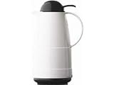 Rotpunkt 200/C White/Charcoal Vacuum Carafe with Press-to-Pour Stopper 17-oz.