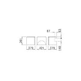 LIXIL メンテナンス部品 住器用部品 バスルーム 浴槽エプロン1216(R) ダークグレイ[RFDD012]