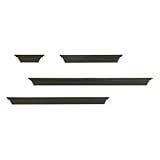 4 Piece Ledge Set in Black - Nexxt by Linea - L414BMP-INT by Linea