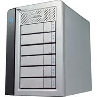 Promise Technology R6 Enclosure with 6x2TB SATA Drives Power Cable, Product CD and Quick Start Guide (PR602US) On Sale