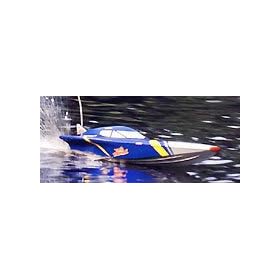 Cen Racing - 2058 - Grey Thunder GP Nitro RC Racing Boat - Blue and White - 28 MPH from Gas Boats CEN Racing