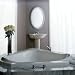 Jacuzzi K372969 Capella 60 Whirlpool Bath with Integral Skirt, Oyster