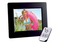 Intenso Photomanager Digitaler Bilderrahmen (20,3 cm (8 Zoll) Display, SD/SDHC/MMC/MS Slot, 4:3 oder 16:9, mit Fernbedienung)