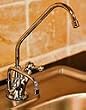Jupiter Ionizer Undersink Installation Kit - 2 Headed - Brushed Nickel Faucet