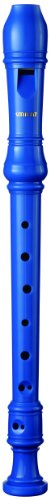 Smart Soprano Recorder HY-26B Blue 3-Piece Baroque Fingering