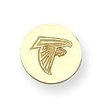 14K Atlanta Falcons Logo Round Tie Tac