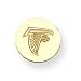 14K Atlanta Falcons Logo Round Tie Tac