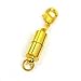 Bluecell Pack of 5 Pcs Gold Color Tone Magnetic Lobster Clasp for Jewelry Necklace Bracelet