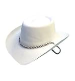 Flock Cowboy Hat White