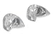 Battalion 1HJL2 Mirror Clip, Plastic, L 5/8 In, PK 25