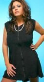 Buy Sleeveless Plus Size Zippy Cover Up by Jordan Taylor Plus Size Swimsuits Plus Size Swimsuits