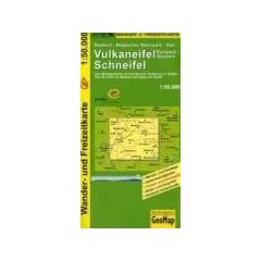 Wanderkarte Vulkaneifel-Schneifel 1:50 000: Wander- und Freizeitkarte: Von Blankenheim im Norden bis Kyllburg im S�den. Von St.-Vith im Westen bis Daun im Osten. Wander- und Freizeitkarte