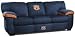 Auburn Tigers Classic Series Three Person Team Logo Sofa Couch