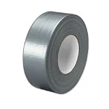 2 x 60 Yards Medium Grade Silver Cloth Duct Tape 11.0 Mil (T987036S) Category: Duct Tapes
