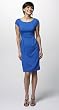 CAP-SLEEVE KNIT DRESS BY CARILYN VAILE
