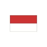 Indonesia Flag 3ft x 5ft Polyester