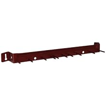 Carlisle 4073505 Red 17-Inch Sparta Spectrum Aluminum Brush Rack (Case of 12)