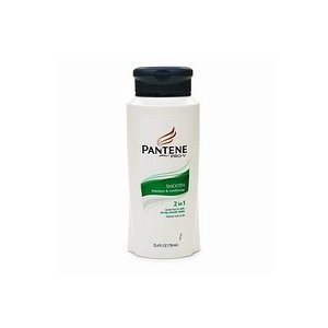Pantene Pro-V Always Smooth 2 in 1 Shampoo + Conditioner, 25.4-Ounce Bottles (Pack of 2)