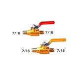 デンゲン 高圧ストップバルブのみ(赤) HSV