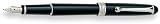 Aurora Nikargenta 88 Chrome Small Medium Point Fountain Pen - AU-810CM