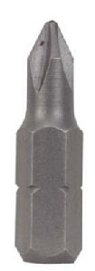 Techni-Tool Phillips Insert Bit, #1, 1/4" Hex, 1" OAL