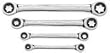 GearWrench 9224 4 Pc Torx Ratcheting Wrench Set