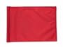 Red 400 Denier Nylon Flags from Standard Golf - Set of 9