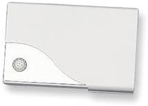 Nickel-plated Plain Business Card Case