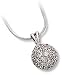 Disco Ball Pendant with Clear CZ