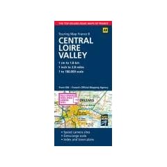 8. Central Loire Valley (AA Road Map France Series)
