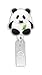 Panda 3D Rubber Retractable Badge Holder