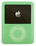 LIGHT GREEN Silicone Case/Skin/Protector/Cover for Apple 3rd Generation iPod Nano Video/Graphic, both Nano 4GB and Nano 8GB. We also have white, light blue, pink and black color cases.