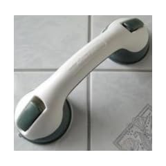 Oramics Mobiler HALTEGRIFF Sauggriff f�r Bad & WC 29,5 cm GRAU