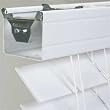 Battalion 2ZHA4 Mini Blinds, L 60 In, W 72 In, White
