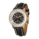 Breitling H1935012-B775-743P Navitimer Black Dial Leather Alligator Mens Automatic Chronograph,...