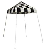 ShelterLogic 10x10 Slant Leg Popup Canopy with Roller Bag (Checkered) by ShelterLogic