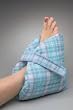 Posey Posey Quilted Heel Pillow Pastel Plaid Velcro Closure Super Comfortable 1Sz - 1 Pair