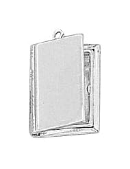 Book Locket Charm