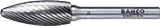 BAHCO(バーコ) Carbide Bur 楕円形超硬ロータリーバー ダブルカット BAHH1232M06X